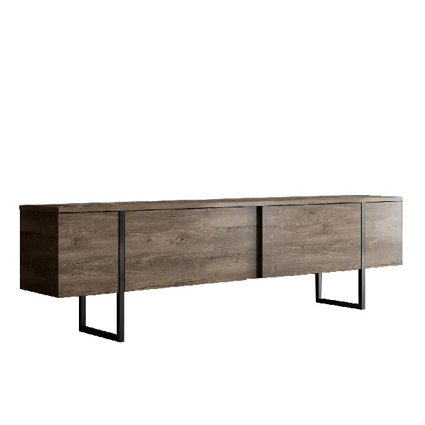 Mobilier living Luna (Nuc + Negru)