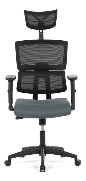 Irodai fotel Kurosadas (szürke + fekete)