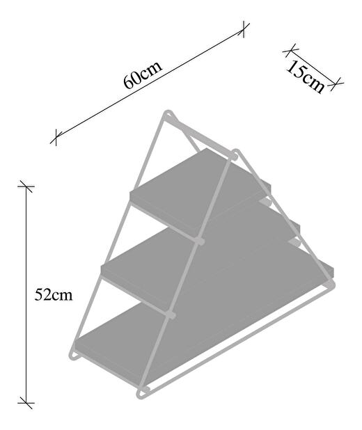 Raft Nodela (Nuc + negru) 