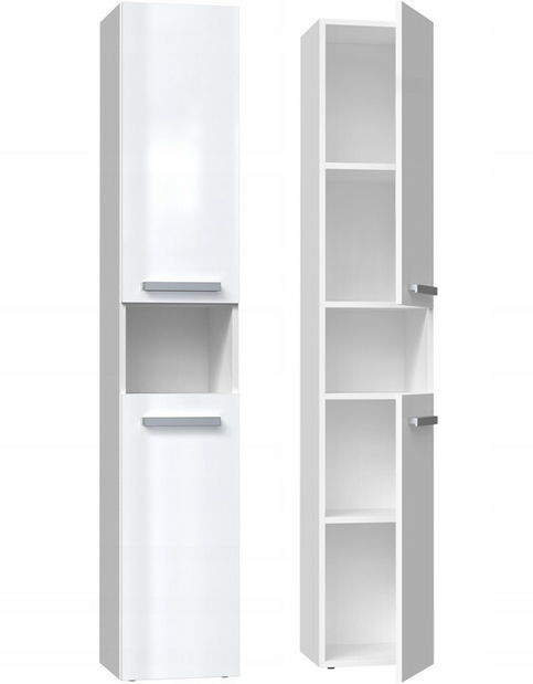 Dulap de baie Neltossa 8 (alb lucios)