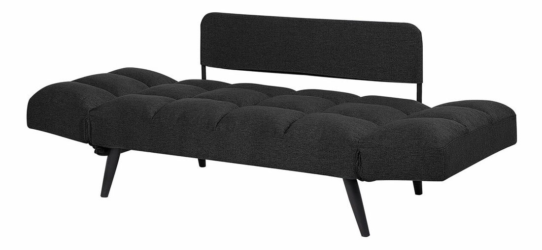 Pohovka dvojsedačka Bromley (čierna)