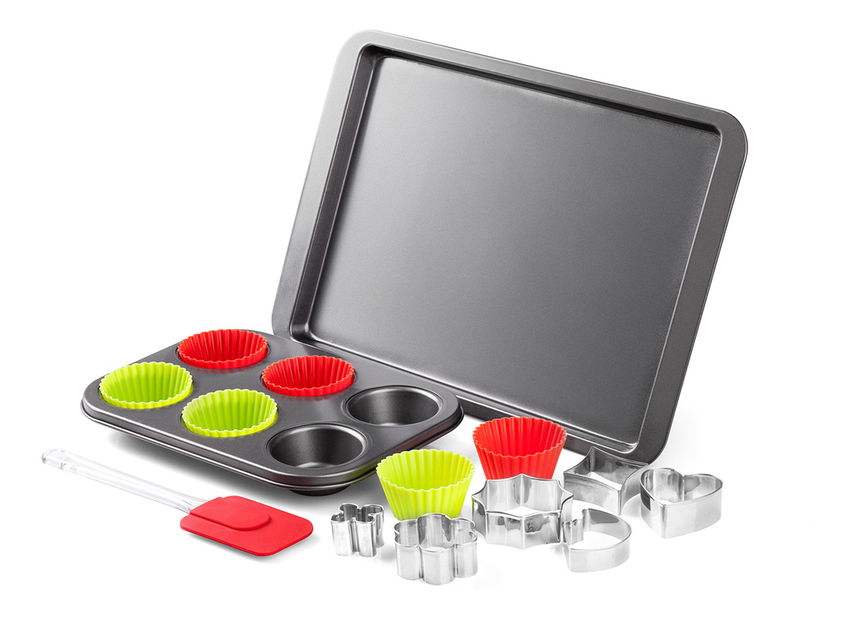 Sada na pečenie Lamart Bake (čierna) (15ks)