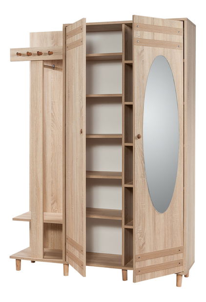 Mobilier hol Garmando 200 (Stejar sonoma)