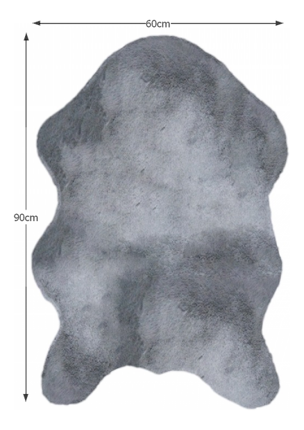 Kusový koberec Rarea (sivá)