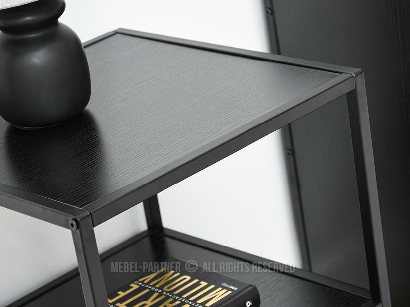 Éjjeliszekrény Subsidios (fekete)