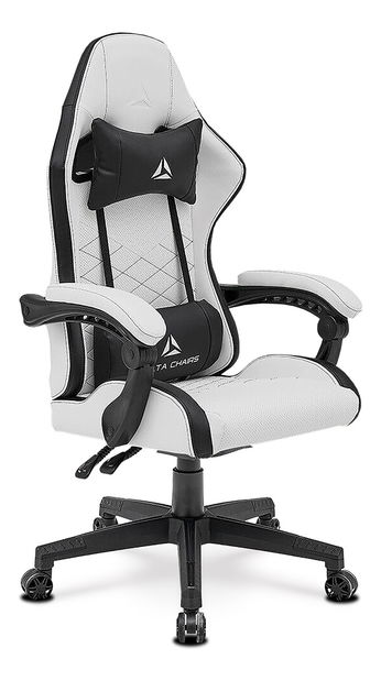 Fotoliu de birou/gaming Limur-L615-WT (Alb + Negru)