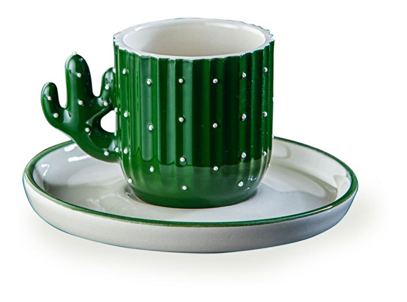 Set cești cafea (4 buc.) Tarzan (verde)