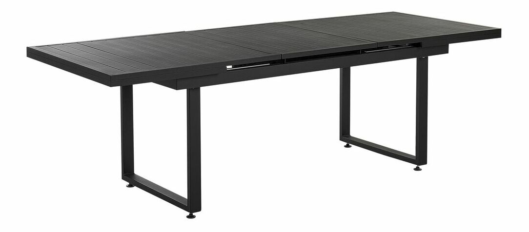 Vrtni set Valerian/Busetta (crni aluminij) 