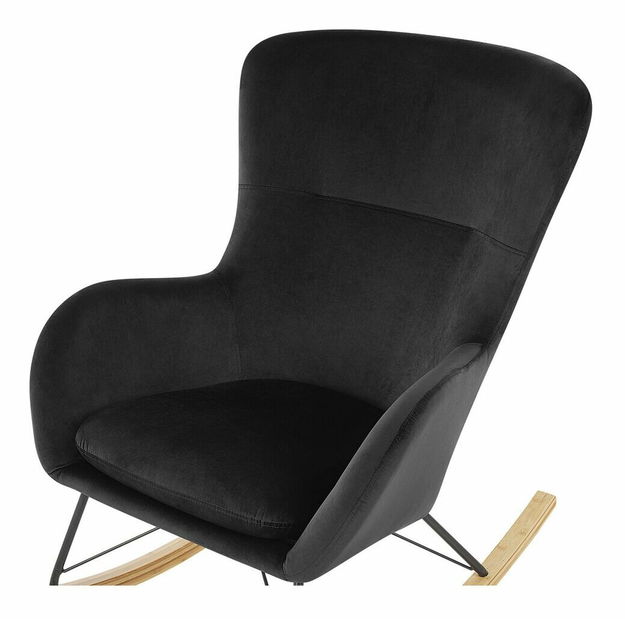 Fotoliu balansoar Esmae (negru)