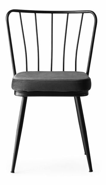 Szék szett 2 db. Ypsilon (fekete)