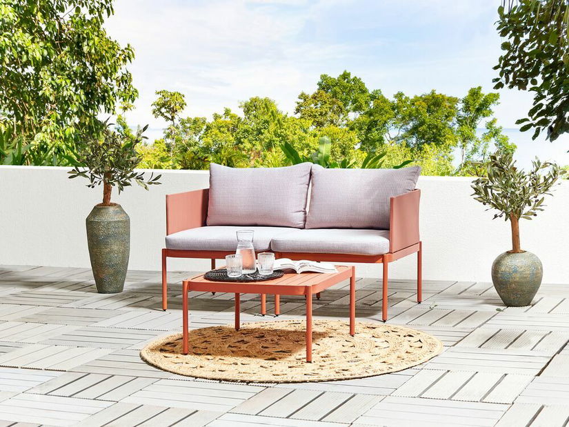 Set mobilier de grădină Tariq (portocaliu) 