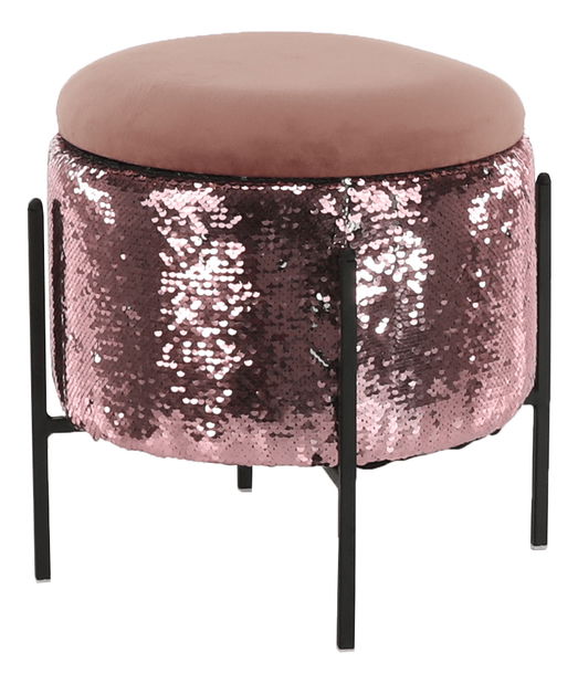 Taburete Tania (roz + negru)