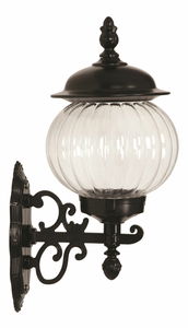 Kültéri fali lámpa Islay (fekete)