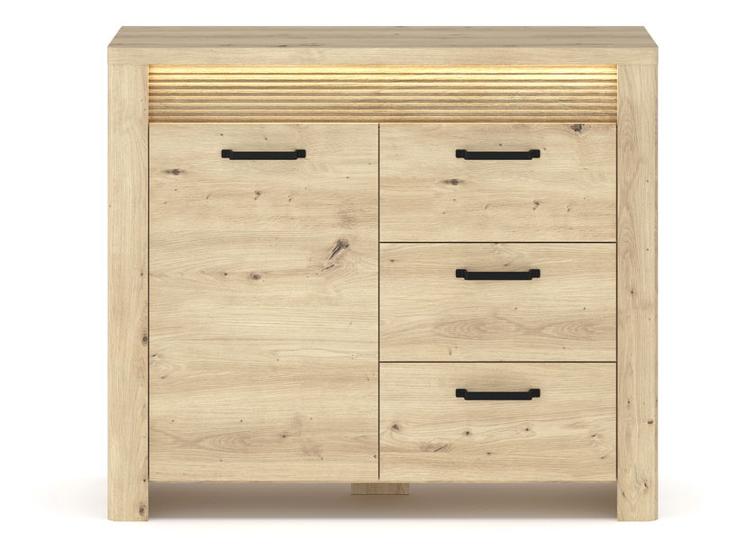 Comodă Mindi (Stejar artisan)