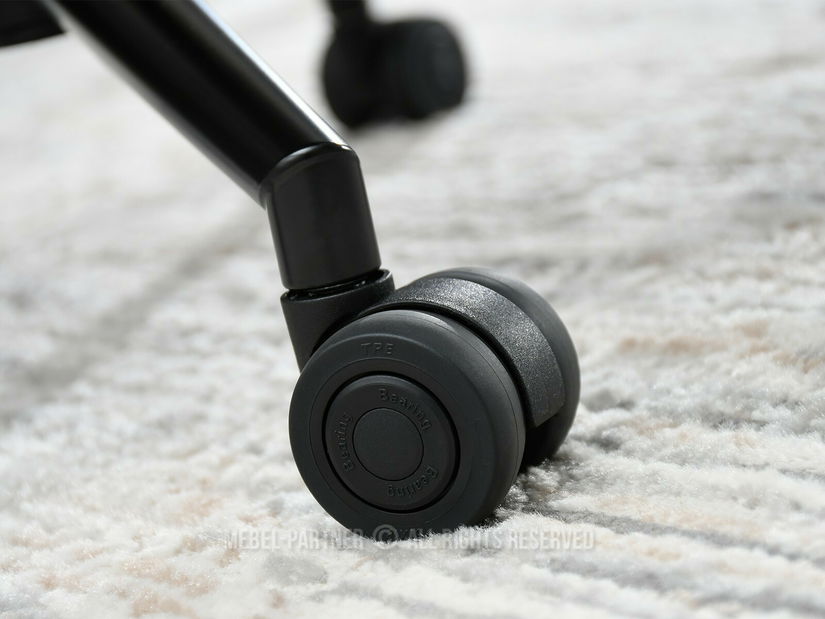 Fotoliu de birou Omarkote (bej + negru)