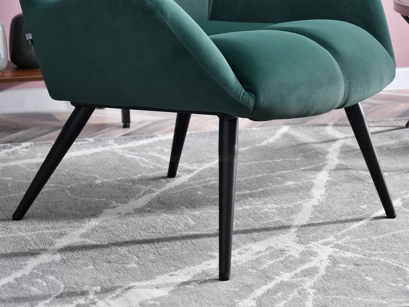 Fotelja Kikino (zelena + crna)