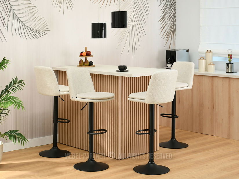 Barska stolica Ravelianto (krem + crna)