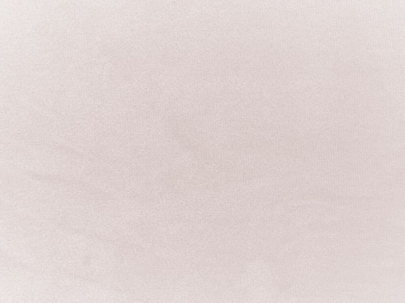 Jednostruki krevet 200 x 90 cm Metty (ružičasta) (s podnicom)