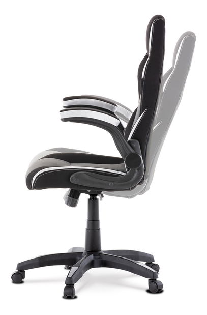 Kancelárske/herné kreslo Yzix-Y352-SIL (čierna + strieborná)