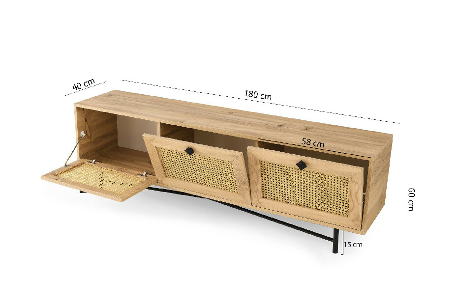 TV stolík/skrinka Alcy 180