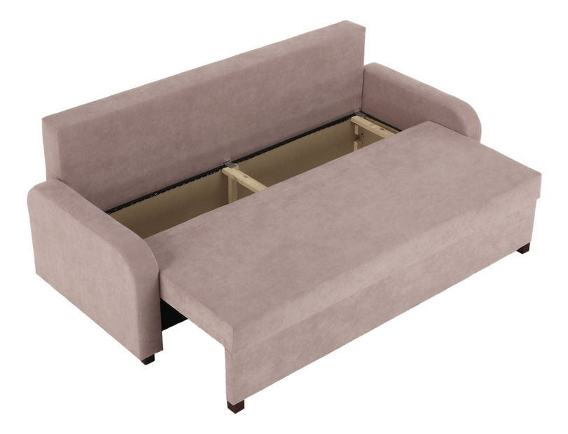 Szétnyitható kanapé Porta (fáradt rózsaszín)