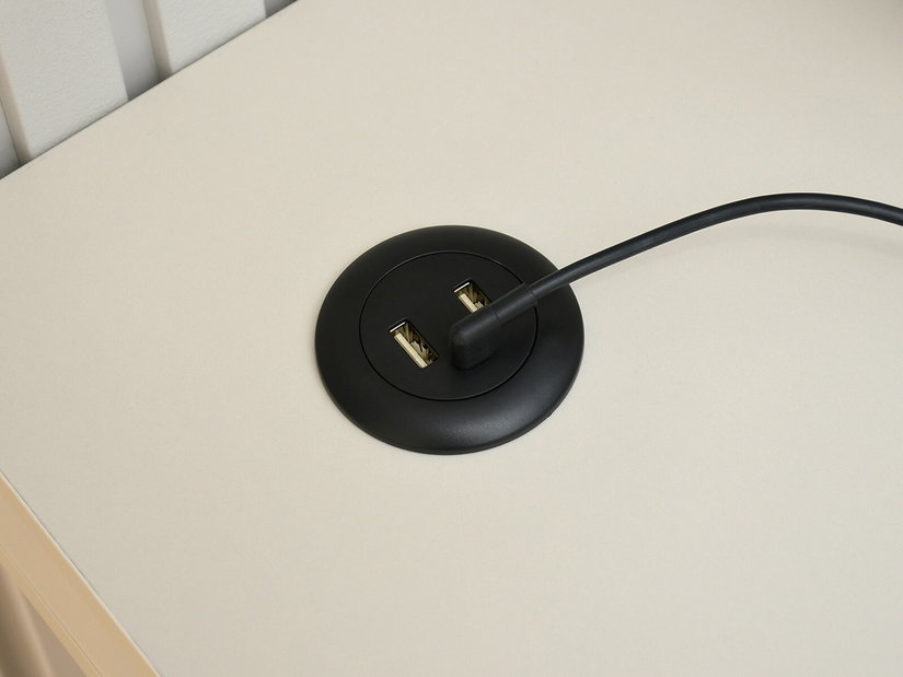 Masă PC cu înălțime reglabilă Occott 100 (crem)