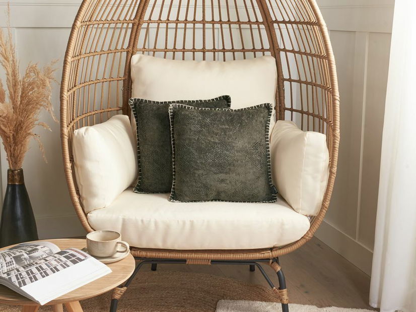 Set 2 ks. vankúšov 45x45 cm MILDURA (sivá)