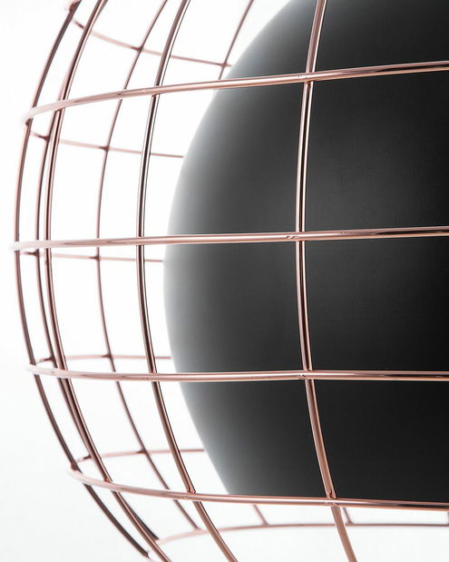 Závesná lampa Lira (čierna)