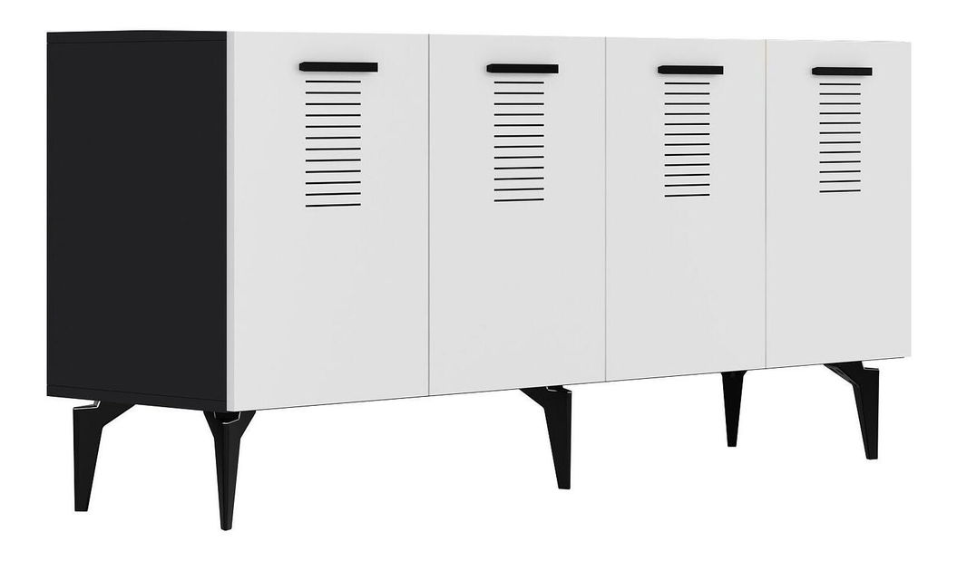 Skrinka Vipapo 5 (antracit + biela) 