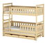 Gyerekágy 90 x 200 cm KARLA (ágyráccsal és tárolóhellyel) (borovi fenyő)
