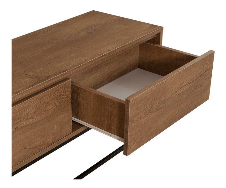 Set mobilier living Laxi 26 (nuc + negru)