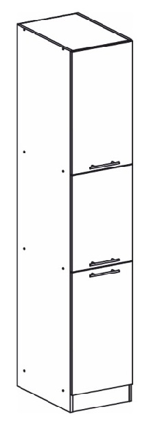 Potravinová kuchynská skriňa Monda S40/210/57
