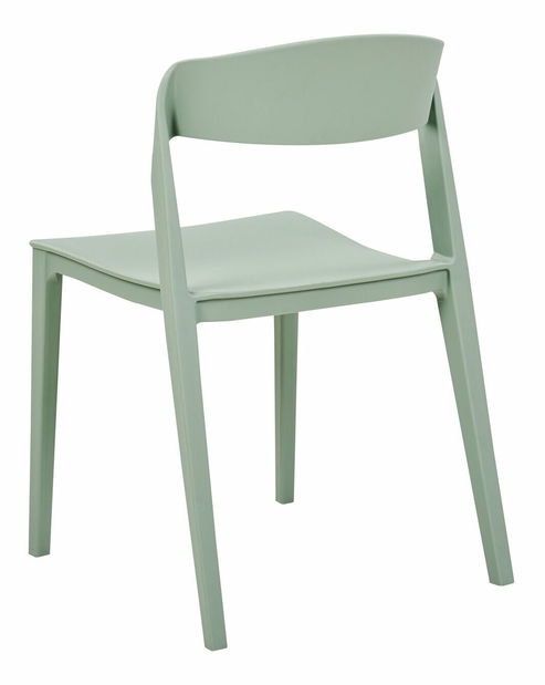 Set 2 ks jedálenských stoličiek Seasar (zelená) 