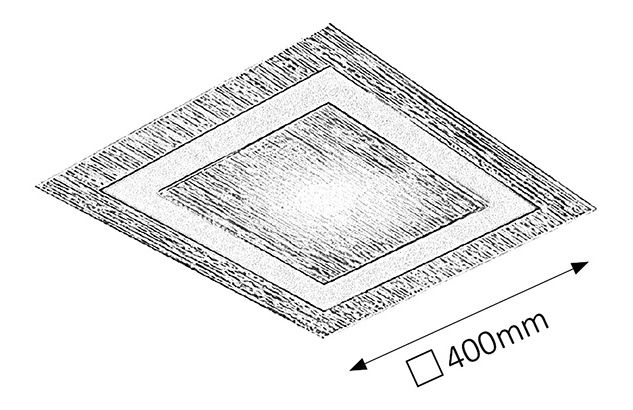 Mennyezeti lámpa Stripe 2808 (króm + fehér)
