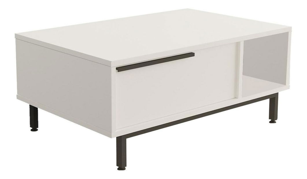 Konferenčný stolík Nimelo 9 (biela)