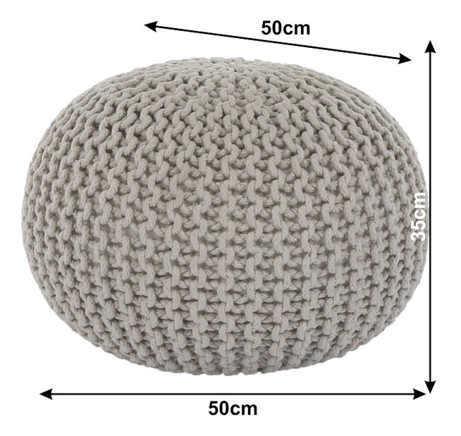 Taburetka Ganor Typ 2 (krémová)