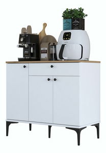 Komoda Jette 94 (orech + biela)