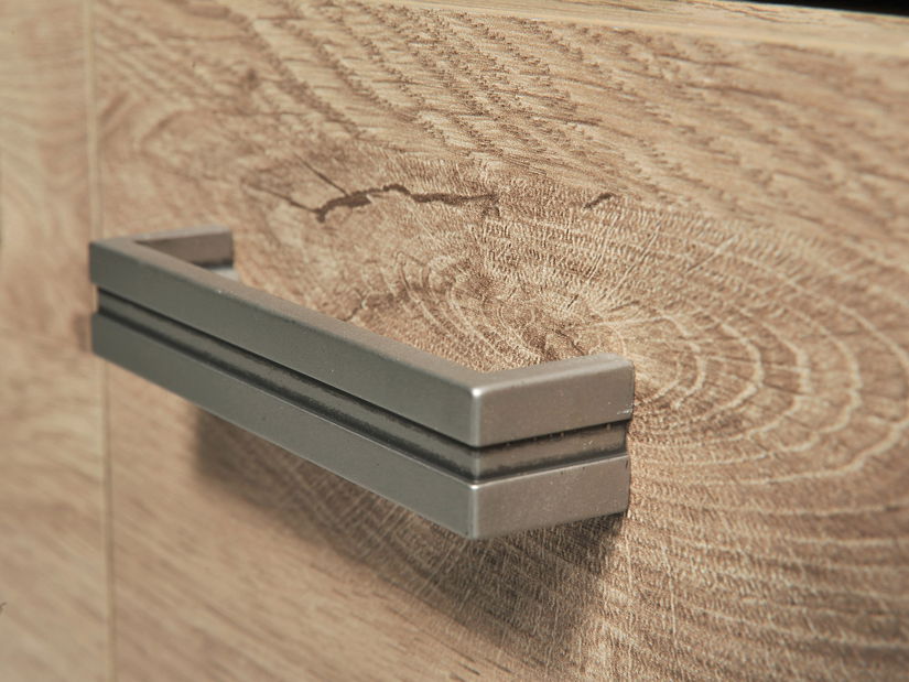 Masă TV/Dulap Nature 13 (cu iluminat LED) (Stejar ribbeck)