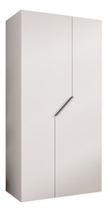 Šatníková skriňa Alaris 1 100 (biela + kašmír)