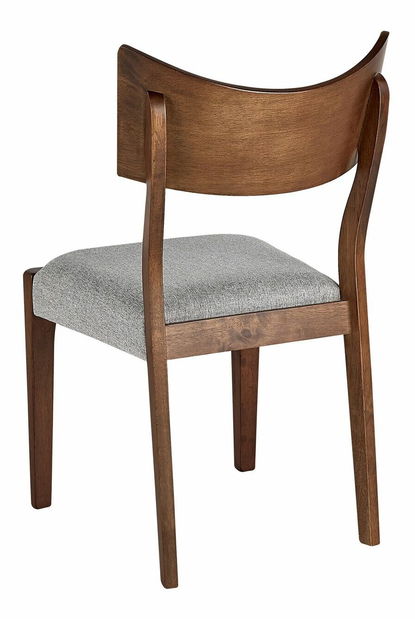 Set 2 ks jedálenských stoličiek Emery (tmavé drevo)