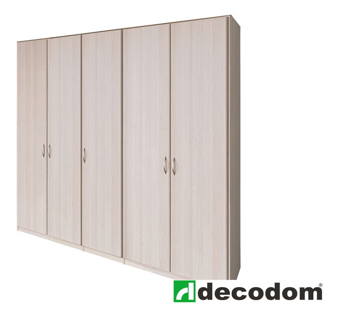 Šatníková skriňa Decodom Cassanova S 5 DV jaseň coimbra