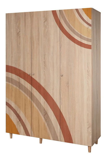 Ruhásszekrény Leila 978 (szonoma tölgy)