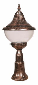 Vonkajšie nástenné svietidlo Buster (hnedá)