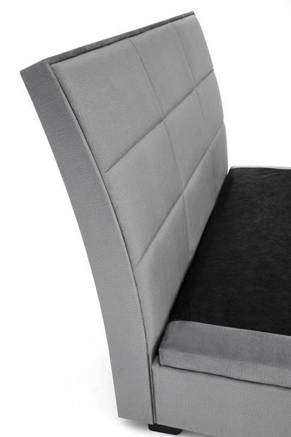 Manželská posteľ 160 cm Continentalis 2 (s úložným priestorom) (bez matraca) (sivá)