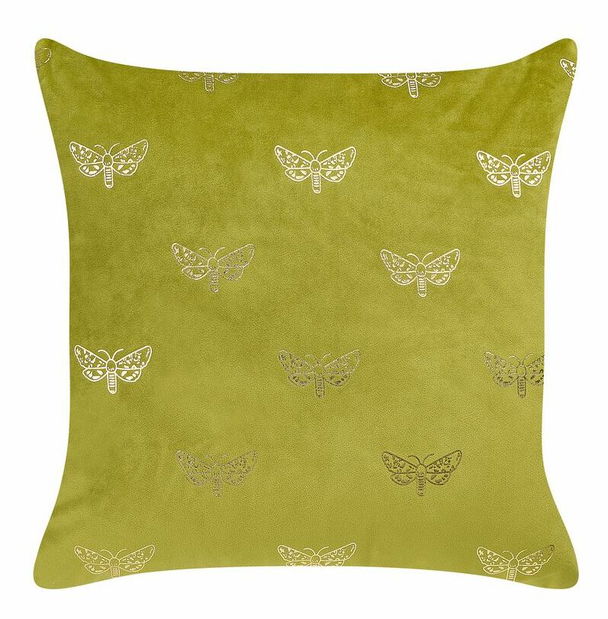 Set 2 perne decorative 45 x 45 cm Yuzza (verde deschis)