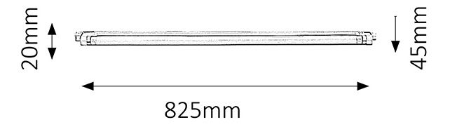 Podhľadové svietidlo Slim 2345 (biela)
