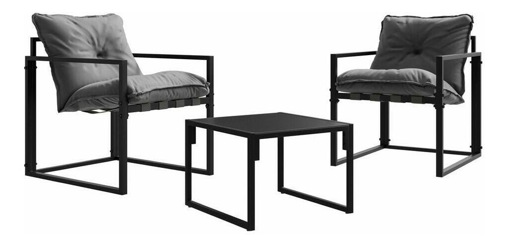 Set mobilier grădină Lenoria 1 (gri)