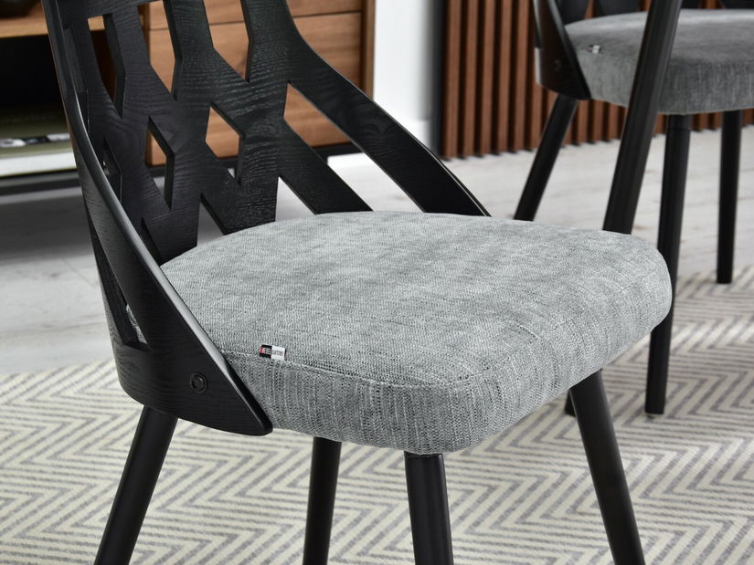 Stolička Crab (čiernošedá + čierna)