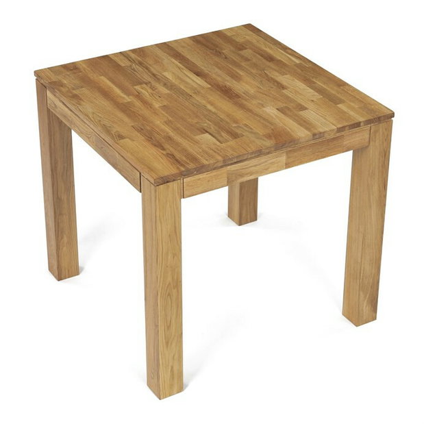 Jedálenský stôl Dubblino 80 (prírodná)
