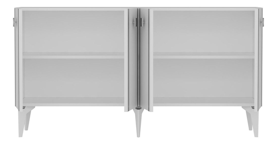 Skrinka Tobuvu 1 (biela + strieborná) 